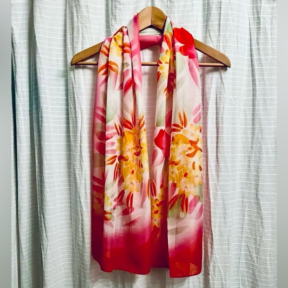 3 NEW Sheer Wraps 🌸🌼🌺 - Picture 3 of 4